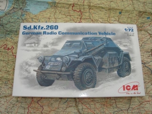 ICM72431  Sd.Kfz.260 German Radio Communication Vehicle